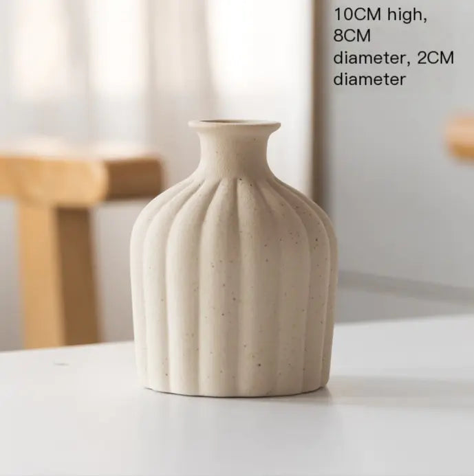 Nordic Style Ceramic Vase (One Piece)