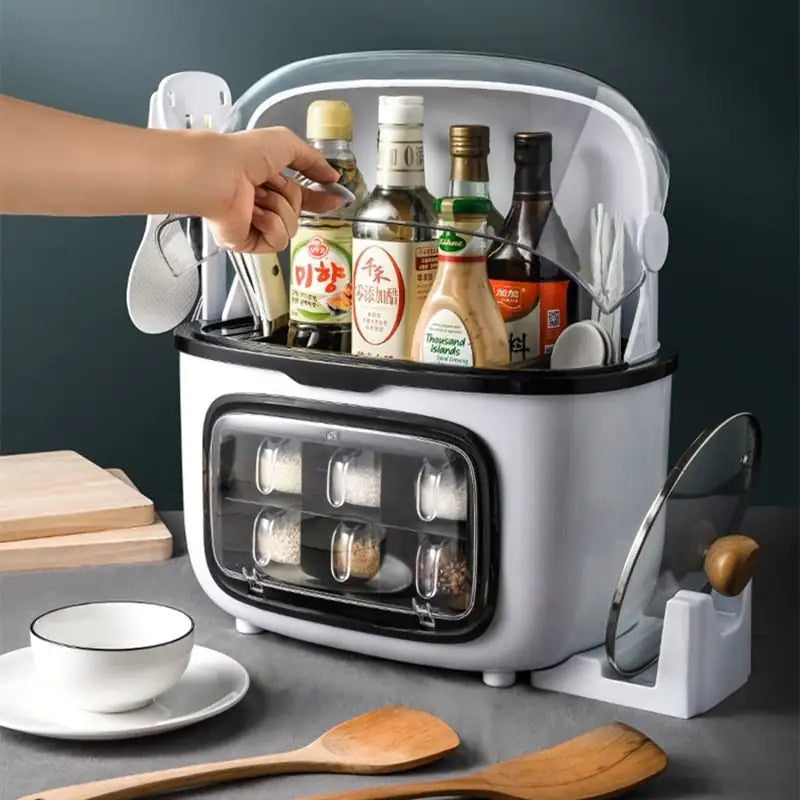 Multifunctional Shelf for Convenient Kitchen Use