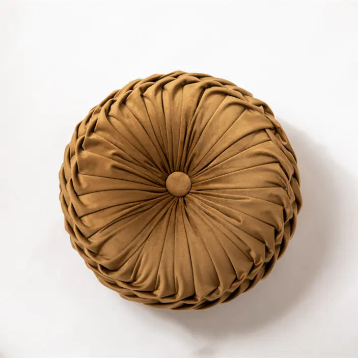 Velvet Pumpkin Decorative Cushion.