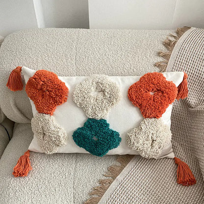 Nordic Bohemian Tufted Pentagram Pillow