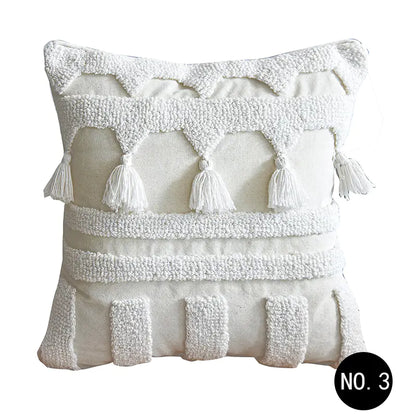 Nordic Moroccan Tufted Throw Pillow/Cushion