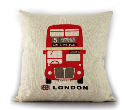 Retro British Style Sofa Cushion