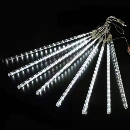 MeteorGlow: LED Gypsophila Meteor Light String for Outdoor Décor