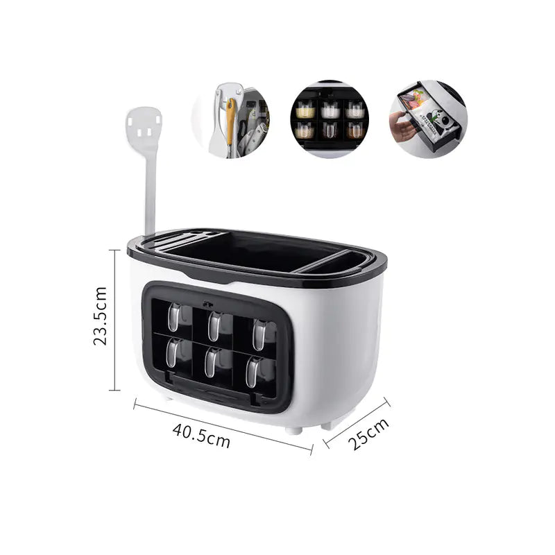 Multifunctional Shelf for Convenient Kitchen Use