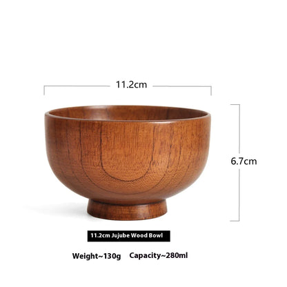 Japanese Jujube Wood Bowl