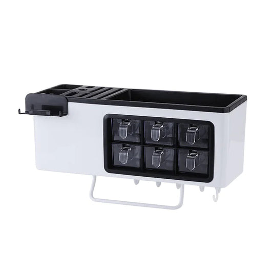 Multifunctional Wall-Mounted Home Storage
