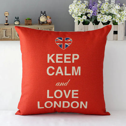 Retro British Style Sofa Cushion