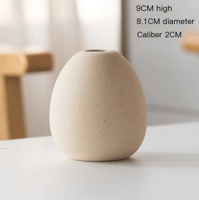 Nordic Style Ceramic Vase (One Piece)