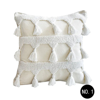 Nordic Moroccan Tufted Throw Pillow/Cushion