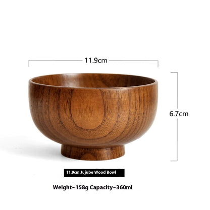 Japanese Jujube Wood Bowl