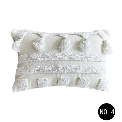 Nordic Moroccan Tufted Throw Pillow/Cushion