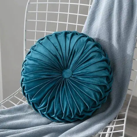 Velvet Pumpkin Decorative Cushion.