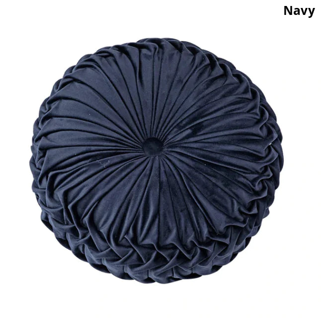 Velvet Pumpkin Decorative Cushion.