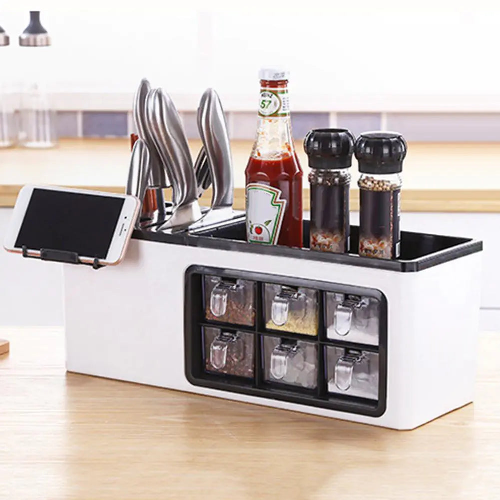 Multifunctional Wall-Mounted Home Storage