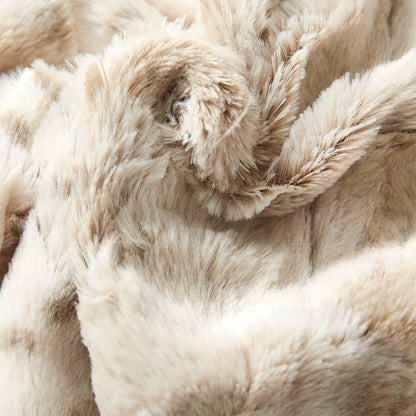Leopard Print Thick Blanket