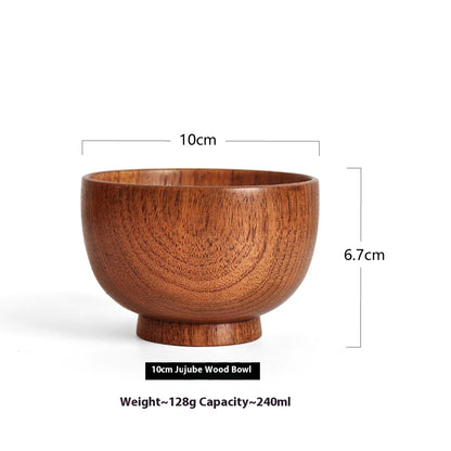 Japanese Jujube Wood Bowl