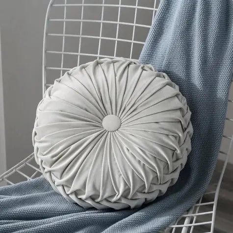 Velvet Pumpkin Decorative Cushion.