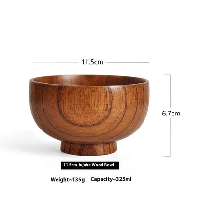 Japanese Jujube Wood Bowl