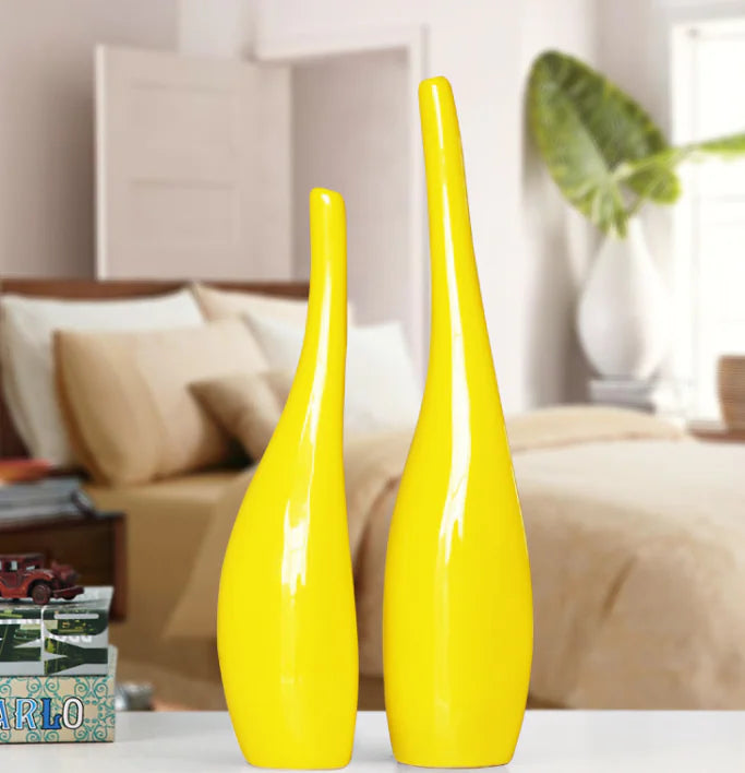 Plated Ceramic Vase