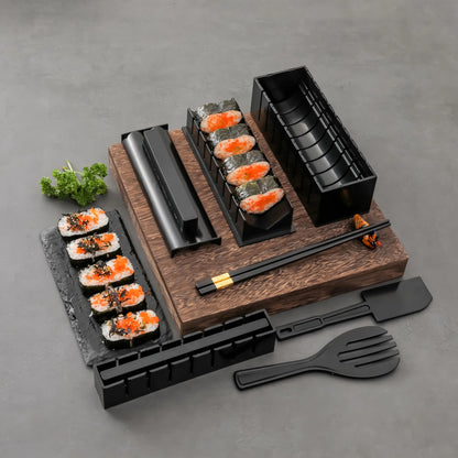 11-Piece Professional Non-Stick Sushi Making Kit